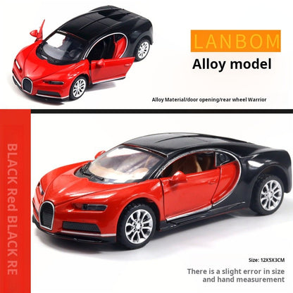 1:36 Bugatti Carro de Brinquedo Super Sport Modelo Miniatura Rodas Livres Liga de Zinco Fundido Coleção Presente Carro