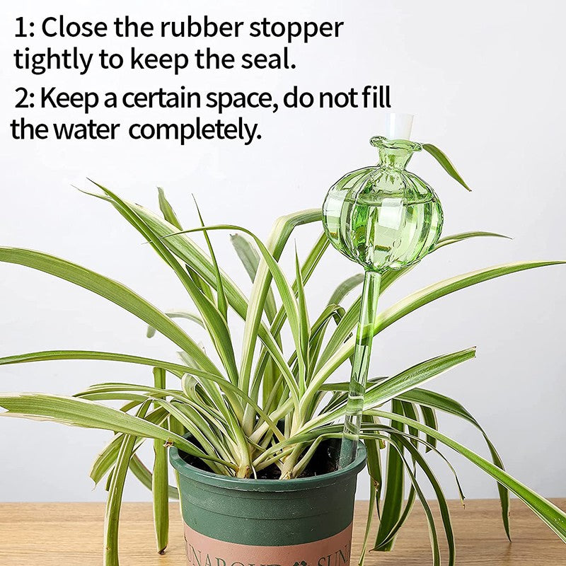 Simulated Glass Automatic Plant Watering Bulbs Shape Flower Plant Water Dripper Lightweight Plant Device Drip Irrigation System