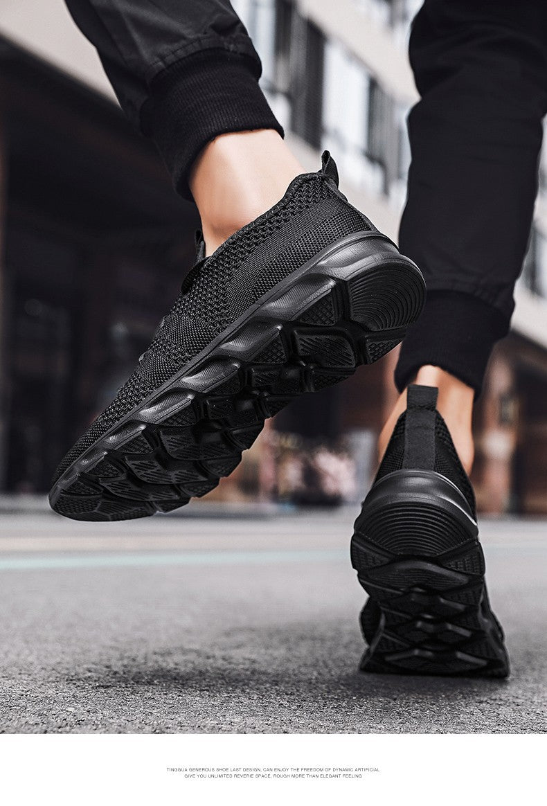 Oferta Imperdível Tênis Masculino Leve de Corrida Confortável Respirável Casual Antiderrapante e Resistente ao Desgaste Tênis Esportivo Masculino para Caminhada