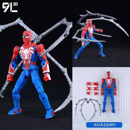 9L3D Superman Menino Invencível Batman Boneco Articulado LUCKY13 Multiarticulado Poseable T13 Titan13 Herói Modelo Dummy13 Brinquedos Colecionáveis