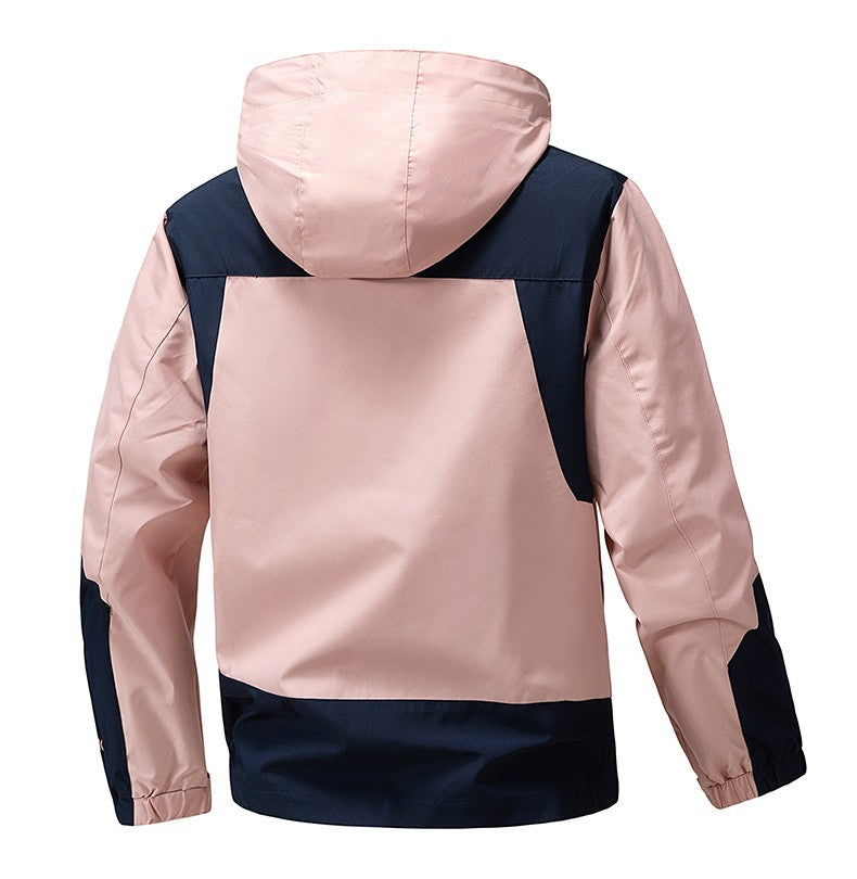 CHRLCK Unisex Waterproof Running Jackets Windproof Windbreakers Spring Autumn Women Hiking Camping Fishing Trekking Coats