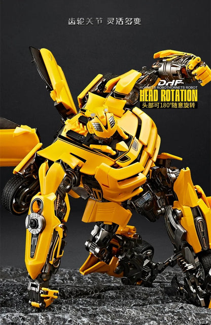 Brinquedos Robô Transformável 30CM Optimus Prime Star Commander Magatron Carro Bumblebe Boneco de Ação do Filme Modelo Anime de Deformação