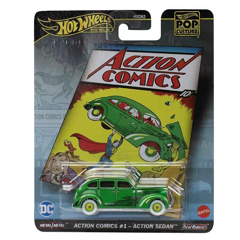 Coleção Hot Wheels HXD63 Pop Culture Original Séries Stranger Things Godzilla Batman Jaws Matrix Carros de Coleção Presentes