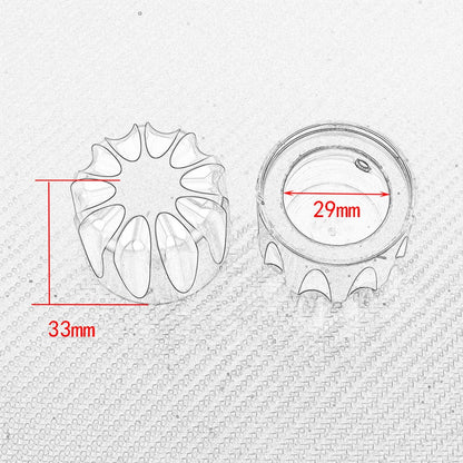 Tampa de Porca do Eixo Dianteiro de Motocicleta 29mm para Harley Sportster XL883 1200 Touring Wide Glide Dyna Fat Bob Softail Dyna VRSC