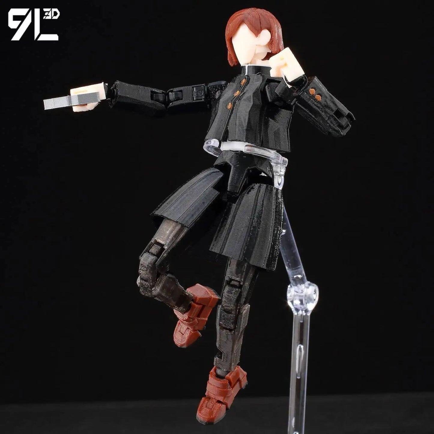 9L3D Anime Impresso Jujutsu Kaisen Sukuna Yuji Yuta Satoru Gojo Bonecos Sorte Dummy 13 Articulados para Modelagem Brinquedos Manequins