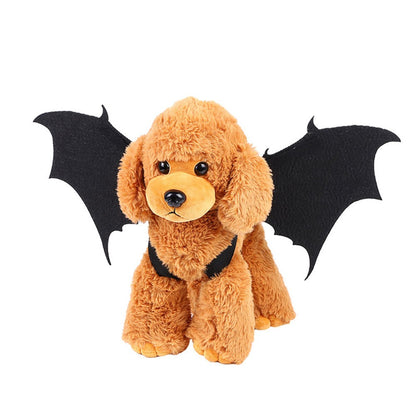 Fantasia de Halloween para Pets, Decoração de Asas de Morcego para Festa, Acessórios Engraçados de Asas de Morcego para Pets, Acessórios de Cosplay, Roupa com Asas
