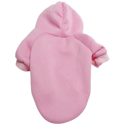 Casaco Jaqueta Sólida Moletom com Capuz para Cães Roupas para Cães Pequenos, Médios e Grandes Labrador Bulldog Francês Yorkshire Roupa S-9GG