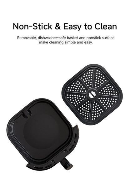 Large 15L Capacity Smart Home Appliances Stainless Steel French Air Fryer Machine Square-Shaped Visual Window Household