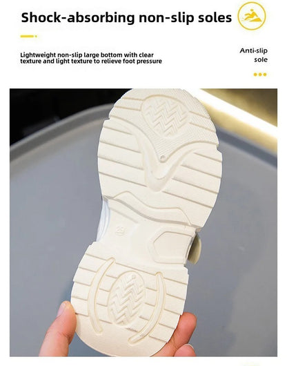 Girl Kuromi Sports Shoes Breathable Running Shoes Tennis Shoes New Sanrio Hello Kitty Kawaii Child Cartoon Casual Shoes Cute