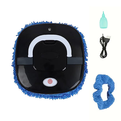 Smart Robot Vacuum & Mop Combo, Self-Charging, USB Rechargeable, Pet Hair Removal,Anti-Crash,Quiet Cleaning for Home & Apartment