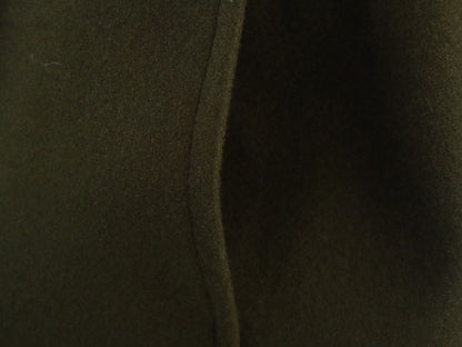 Thickened Double-Breasted Warm Collar Two-Tone Women's Winter Coat Fashionable Commute Style Polyester Fiber Long Sleeve Coat