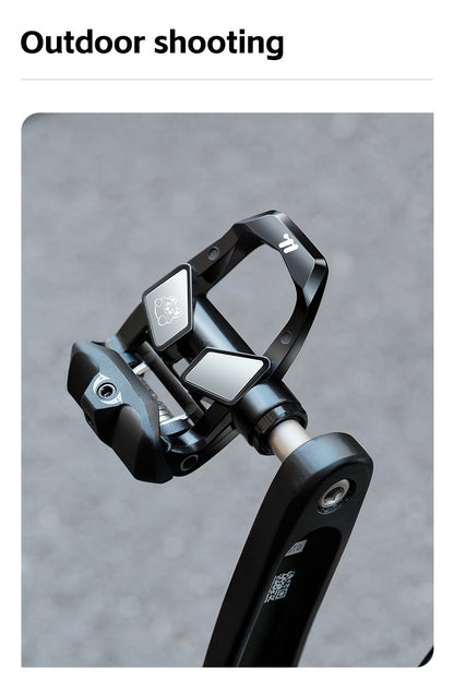 WEST BIKING Road Bike Pedals Nylon Bicycle Locking Pedals Cycling Bearing Cleats Clipless Pedal Look System With Locking Plates