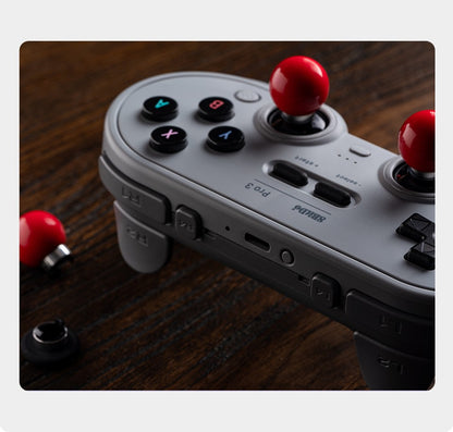 8BitDo Pro 3 Bluetooth Controller for Nintendo Switch 1/2 with TMR Joysticks, Charging Dock for Windows, Apple, SteamOS, Android