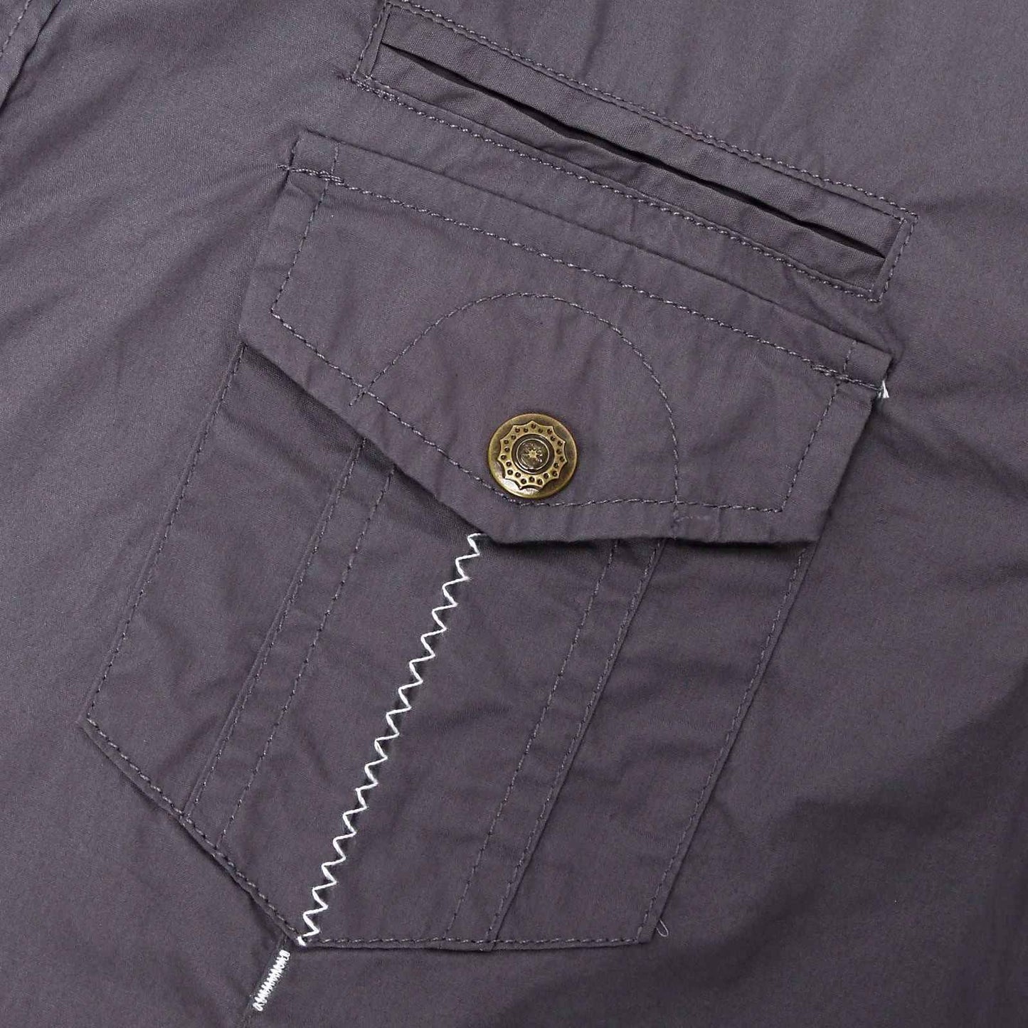 Summer New Fashion Men Safari Shirt Short Sleeve Casual Tactical 100% Cotton Cargo Outdoor Male Pocket Work Shirts