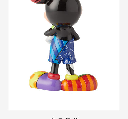 Novo Em Estoque Clássico Personagem de Desenho Animado 6 Polegadas Boneco de Ação Mickey Decoração Pensante Brinquedos Modernos para Crianças Presente Surpresa para Meninas