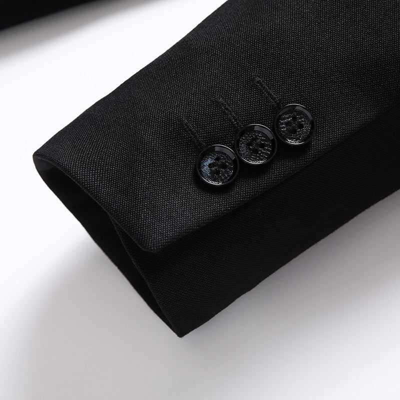 Spring Autumn New Men's Plus Size 8XL Black Casual Suit Men's Casual Single Suit 150kg  Large 7xl Blazers for men