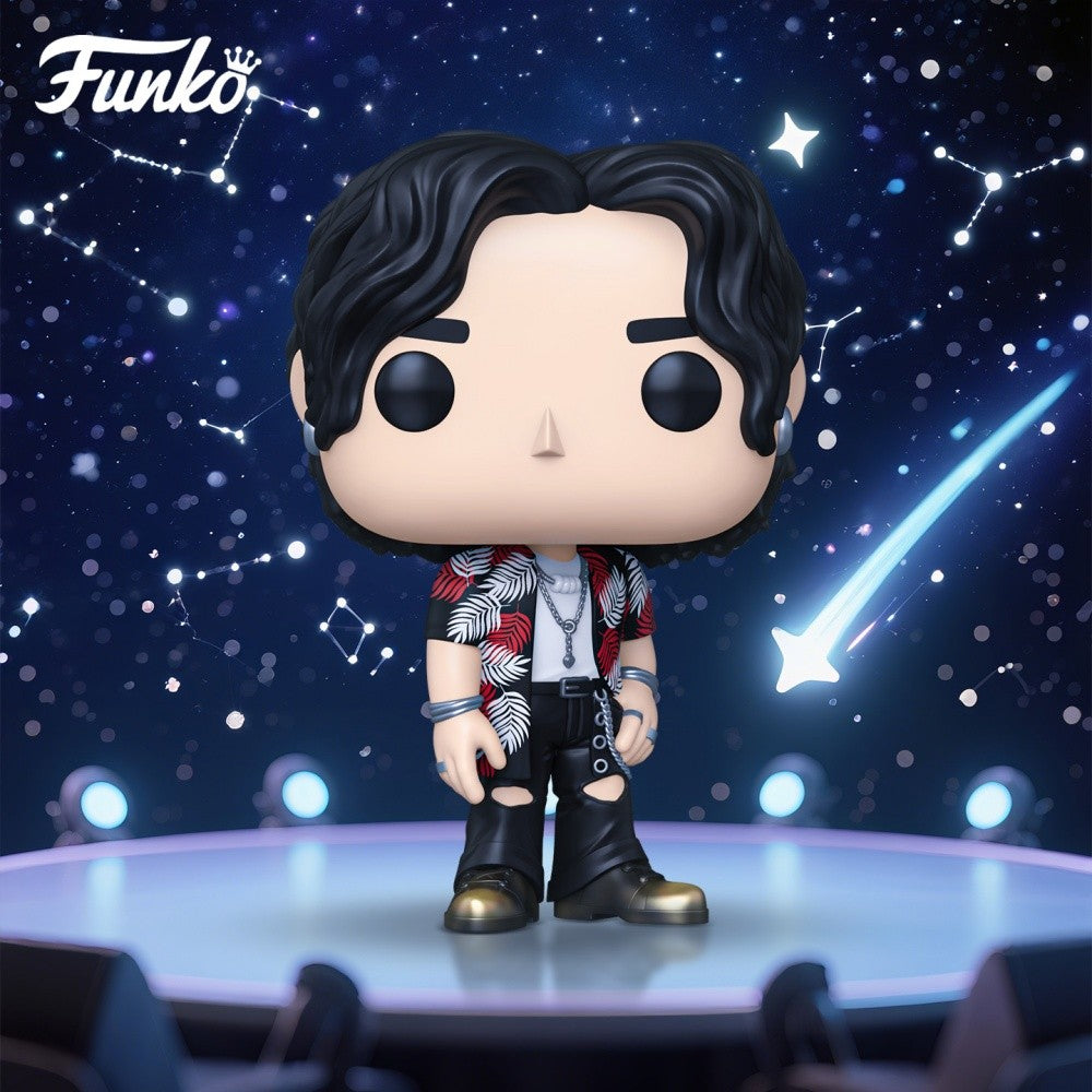 Bonecos Funko Pop da série Bangtan Boys Jung Kook Kim Tae Hyung Kim Seok Jin Action Figure Edição Limitada Modelo Colecionável Presentes Originais