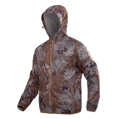 2025 New Thin Army Military Jackets Lightweight Quick Dry Windbreaker Jacket Summer Waterproof Tactical Skin Jacket Raincoat Men
