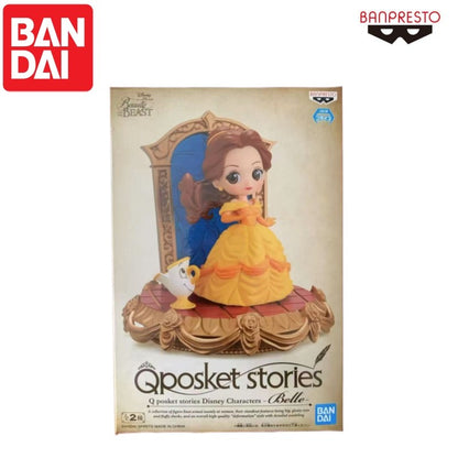 Em Estoque 100% Original Bandai Disney Princess Série Bela Estatueta Bela Boneca De Ação Modelo Enfeite Brinquedos Crianças Presente Personalizado
