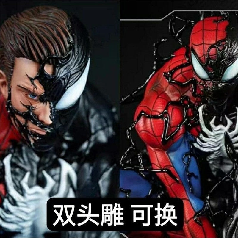 Spiderman Venom Symbiote Figure Spider Man Figures Venom Figurine Pvc Desktop Decoration Statue Model Dolls Toys Christmas Gifts
