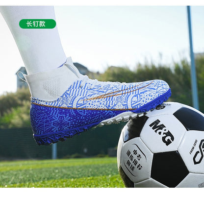 Superfly FG Football Boots Outdoor Soccer Cleats Shoes Soft Sport Professional Shoes Breathable Comfortable Boots Plus Size
