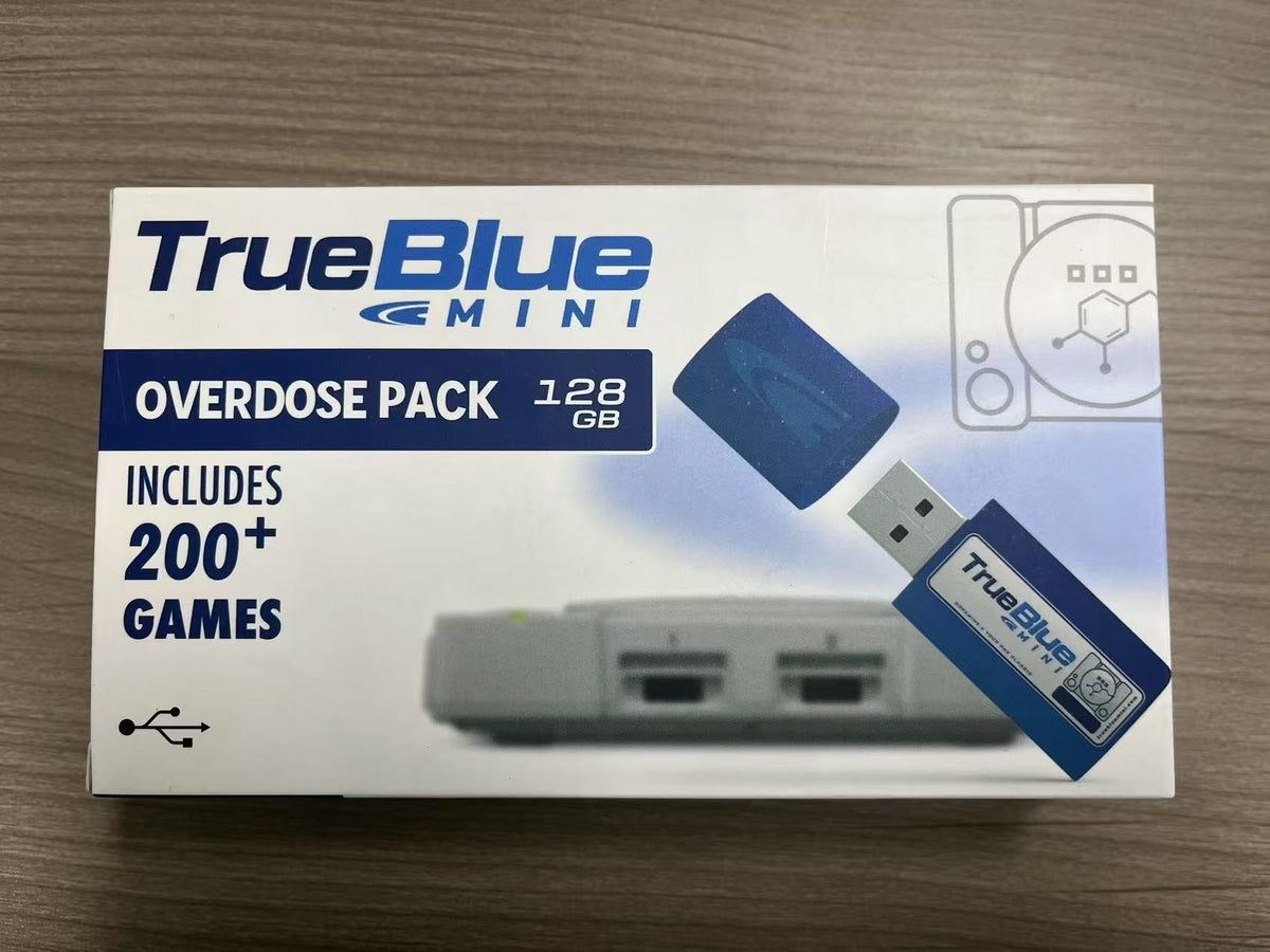 For True Blue Mini PACK CRACKHEAD/METH/WEED PACK64G/FIGHT PACK32GB/OVERDOSE PACK128GB For Genesis/Mega Drive/Playstation Classic