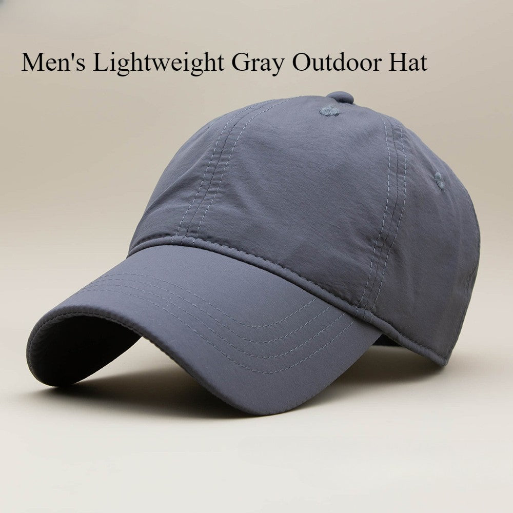 Summer Lightweight Quick Drying Baseball Cap Man  Plus Hat Male Outdoor Sport Oversized Men's Navy Baseball Cap for Big Heads