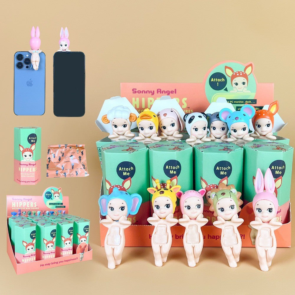 Hot S Angel Blind Box Sonho Fofo Angel Hippers Série Mistério Caixa Minifigura Enfeite Boneca Presente de Natal para Crianças