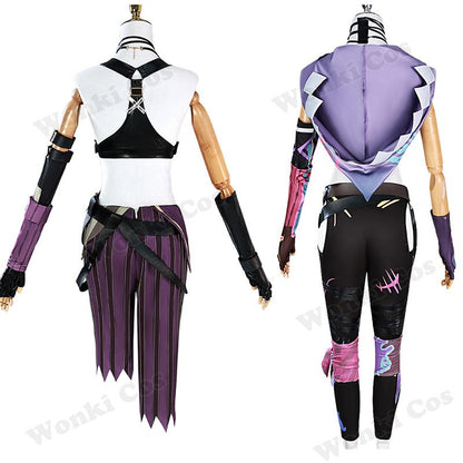 Peruca de Cabelo para Cosplay Arcane Jinx Traje Anime Sapatos Botas para Cosplay Jinx Feminino para Meninas, Mulheres, Role Play, Festa, Carnaval, Roupas