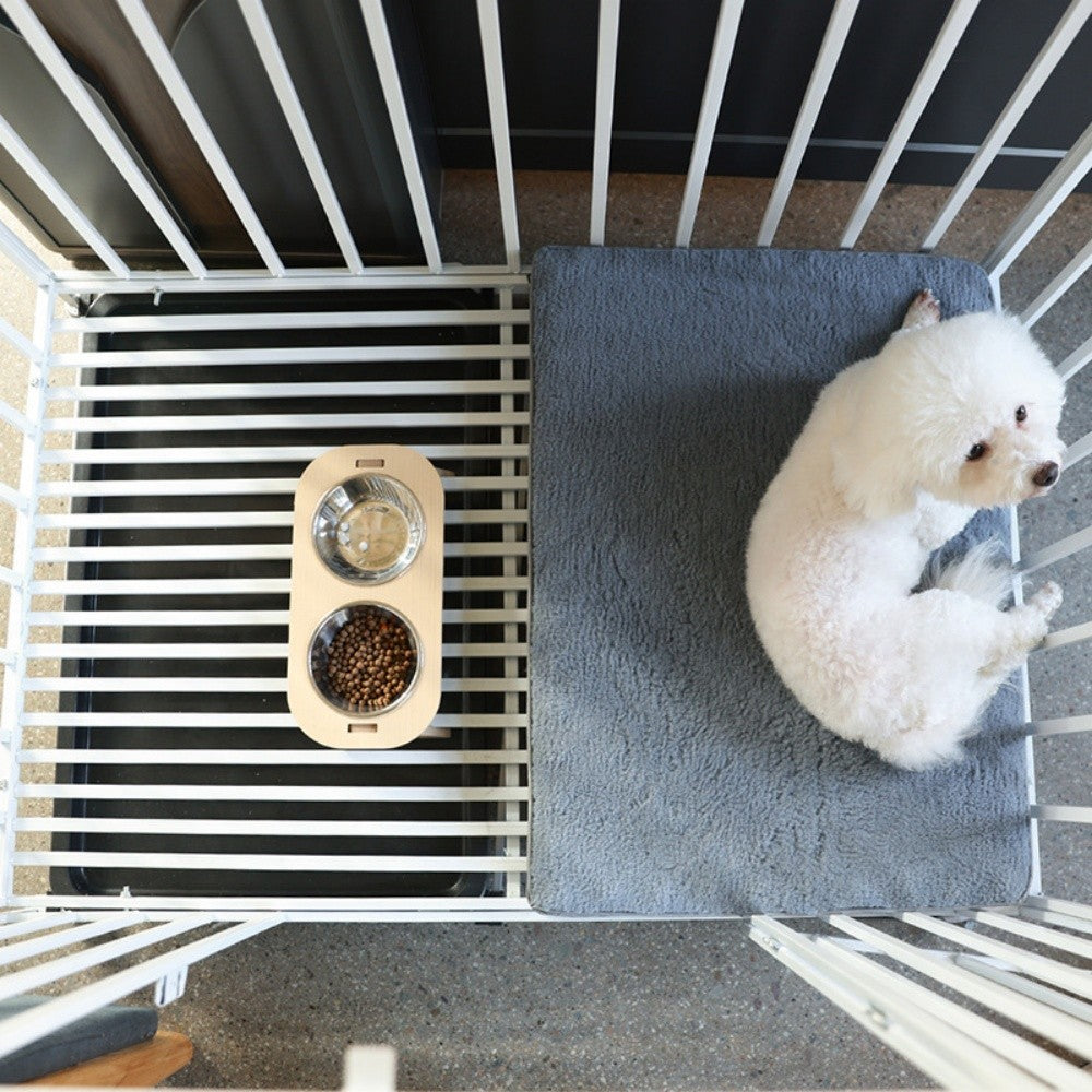 Tapete para Cama de Cachorro com Zíper Removível Colchão para Pets Tapete para Dormir Lavável para Cachorros Almofada para Animais de Estimação, Adequado Para o Inverno