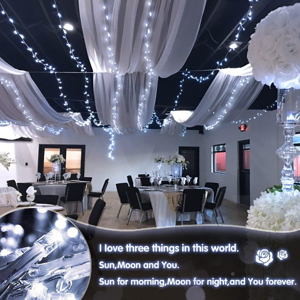 Battery Operated 20/40/80/160Led String Light Christmas Lights for Garland Wedding Party Holiday Decorations