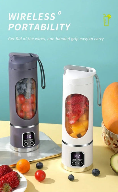 Liquidificador Portátil Espremedor Portátil Eletrodomésticos Eletrodomésticos Atividades ao Ar Livre Cozinha de Viagem Mini Liquidificador Portátil?