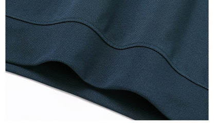 High quality brand long sleeve men's polo shirt autumn new style fashionable flip collar striped personalized top casual T-shirt