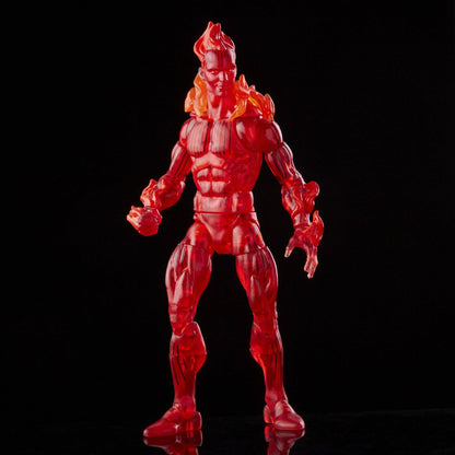 Marvel Legends Quarteto Fantástico Retro Onda O Coisa Mulher Invisível Sr. Fantástico Tocha Humana Homem Psico Boneco Articulado 6"