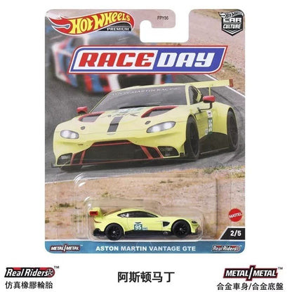 Miniatura Hot Wheels Edição Limitada Carro Esportivo de Liga Leve Série Race Day Coleção de Carrinhos de Brinquedo Modelo de Alta Qualidade Presentes Infantis de Feriado