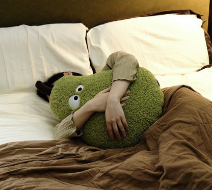 Big Duck Pear Pillow, Sofa Cushion, Girl Bedroom, Bed, Cute Plush Doll, Christmas Birthday Gift