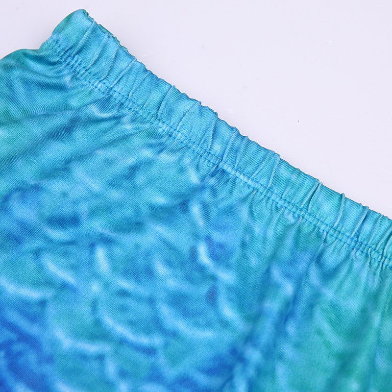 Beauty Fish Tail Cosplay Swimsuit Beach Swimmer Mermaid Costume (Excluding Fins) Halloween Costume