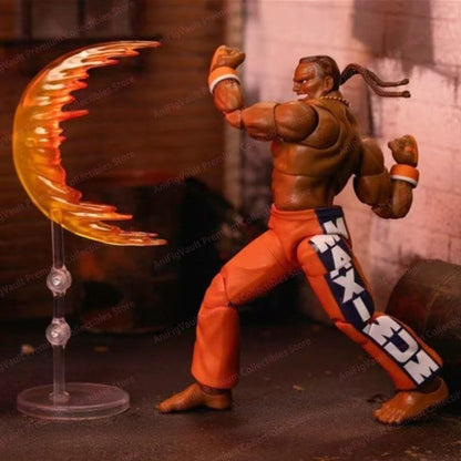 JADA Street Fighter 1/12 JADA Boneco Articulado Deejay Brinquedo Figura