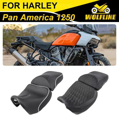 Almofada de garupa traseira Wolf Line Driver Seat para Harley-Davidson Pan America 1250 2021-2023 2022