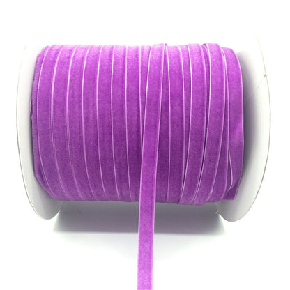 50yards 10mm Velvet Ribbon For DIY Handmade Gift Bouquet Wrapping Supplies Home Party Decorations Christmas Webbing Trimming