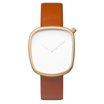 TOMI Watch Minimalist Men's Square Fashion Ultra thin Watch Minimalist Women's High Quality Elegant Quartz Watch Clock Gift
