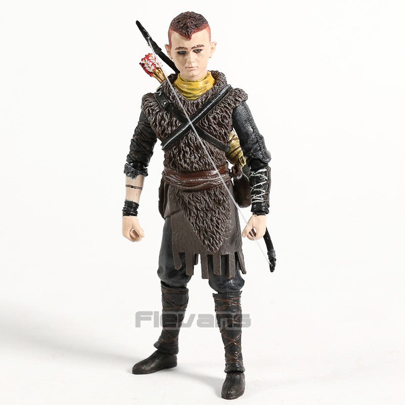 NECA God of War 2018 Kratos & Atreus Ultimate PVC Action Figure Modelo Colecionável Brinquedo 2-pack