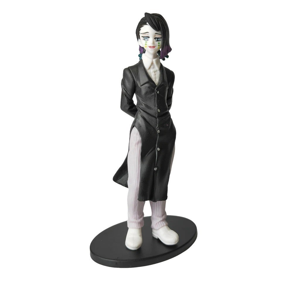 Boneco de Anime Demon Slayer Kimetsu No Yaiba Tanjiro Nezuko Zenitsu Figurine Inosuke Guerreiro Bonecos de Ação Colecionáveis Brinquedo Modelo