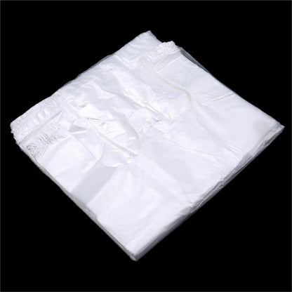 100pcs Transparent Bags Shopping Bag Plastic Supermarket Bags