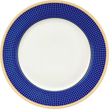 Bone China Dinnerware Set of 24 for 6 pers. Dessert Plate Dinner Plate Soup Plate with Serving Bowls (Melodie de Fleurs)
