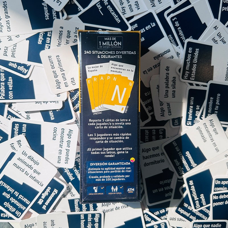 Quick stop (Spanish): wild western word duel Party props family interaction child gift Fast crazy unapologetic group interaction