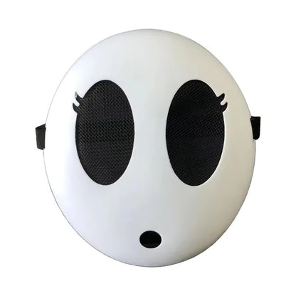 Game Bros Shy Guy Mask Cosplay Funny Unisex Adlut Plastick Masks Halloween Carnival Party Costume Props Masquerade Cartoon Chara
