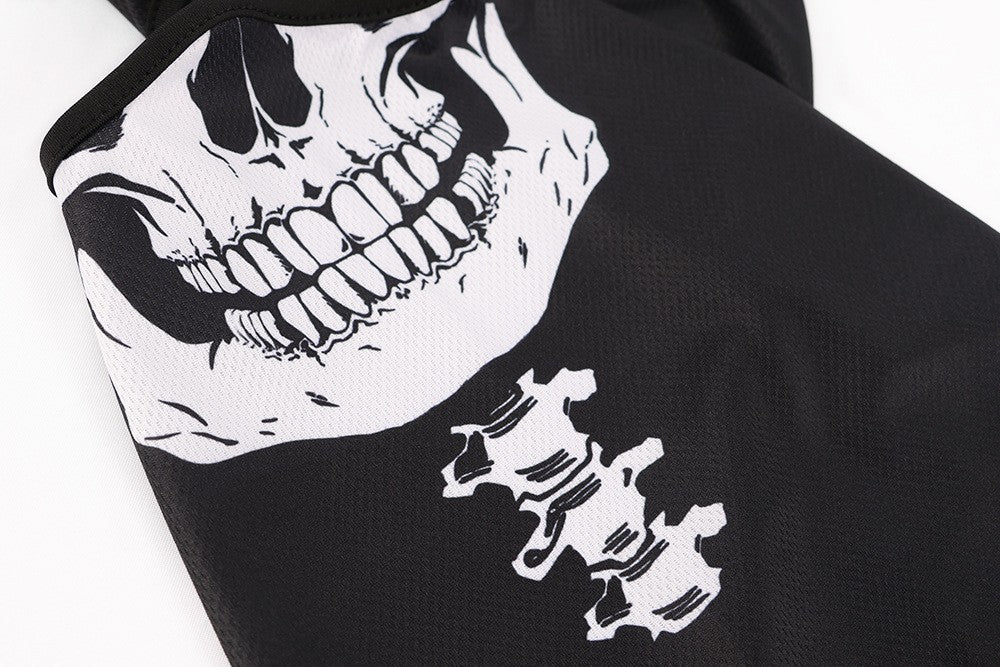 Quick-Dry Skull Face Mask - Breathable Sun Protection for Cycling & Outdoor Sports