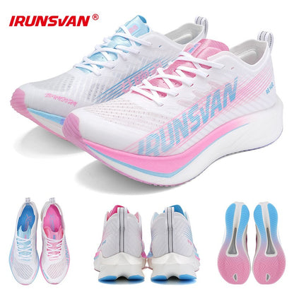Tênis IRUNSVAN HEAT 2.0 com Placa de Carbono, Profissional para Maratona, Corrida, Treino Atlético e Esportivo Masculino