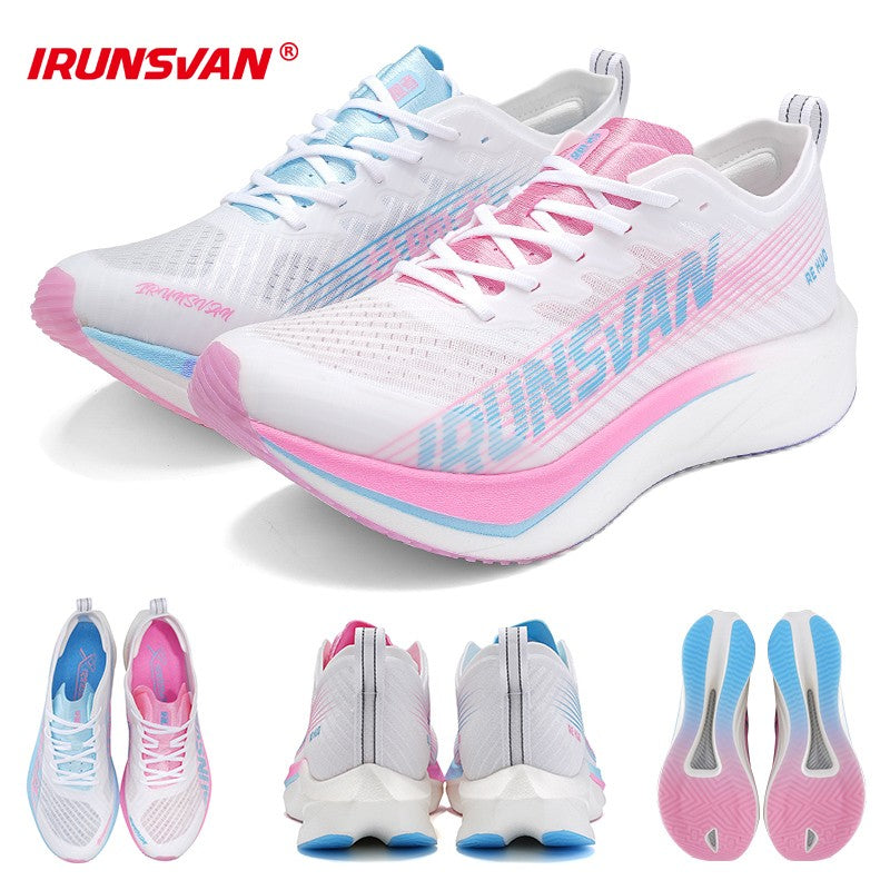 Tênis IRUNSVAN HEAT 2.0 com Placa de Carbono, Profissional para Maratona, Corrida, Treino Atlético e Esportivo Masculino